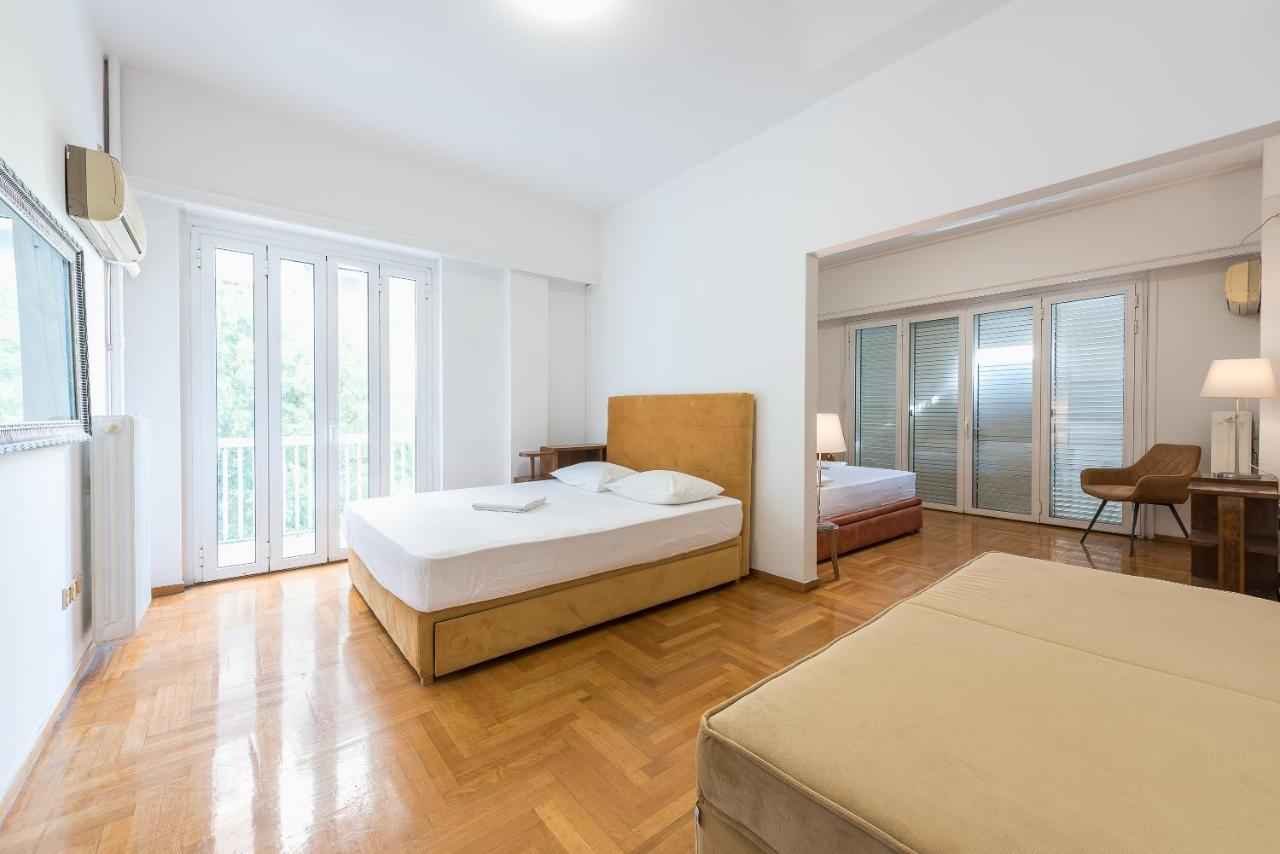 Victoria Plaza Palace Apartments Athen Exterior foto